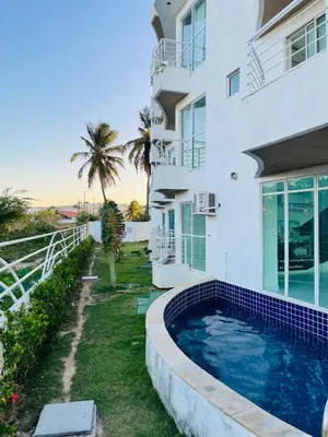 A piscina em ou perto de Smarts Beach Ap Cumbuco