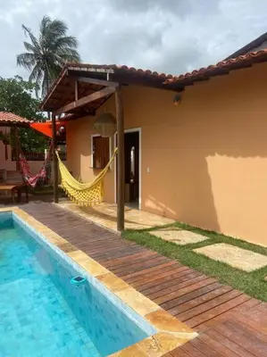 A piscina em ou perto de Casa carcará em Barrinha