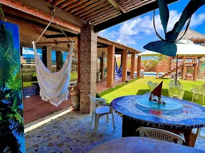 A planta de Vivenda Mar Doce Lar - Casa de Temporada