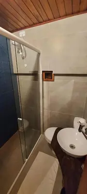 Uma casa de banho em Pousada Brisa Del Mar