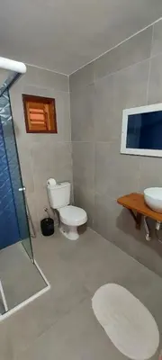 Uma casa de banho em Pousada Brisa Del Mar