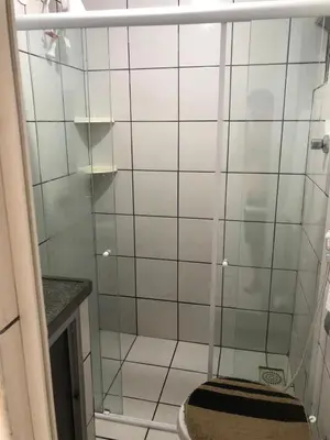 Uma casa de banho em Apartamento praia Beira Mar