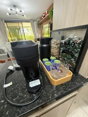 A cozinha ou kitchenette de Wai Wai Cumbuco Eco Residence