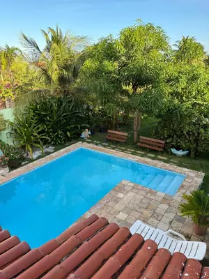 A piscina em ou perto de Recanto César Apart's