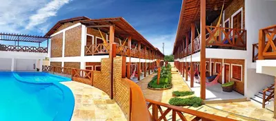 A piscina em ou perto de Rede Andrade Jeri Hotel