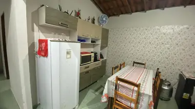 A cozinha ou kitchenette de Casinha no Sítio