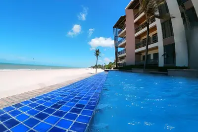 A piscina em ou perto de Varandas do Mar pé na areia