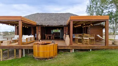 O edifício onde a villa está situado