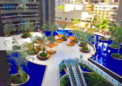 A piscina em ou perto de Apartamento com 02 quartos, Beira Mar, Fortaleza - CE.