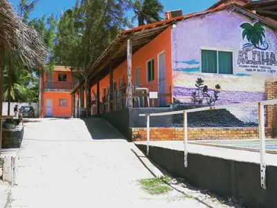 O edifício onde a estalagem está situado