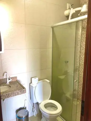 Uma casa de banho em Pousada Vila do Pôr do Sol Canoa Quebrada