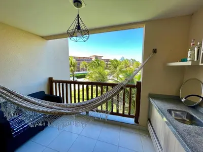 Uma varanda ou terraço em Paraíso