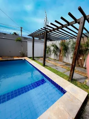 A piscina em ou perto de Casa na Praia do Preá, com Piscina