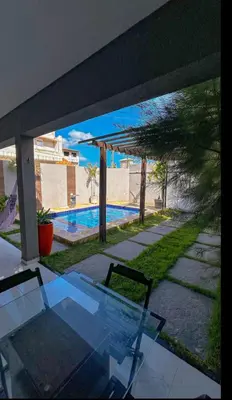 A piscina em ou perto de Casa na Praia do Preá, com Piscina