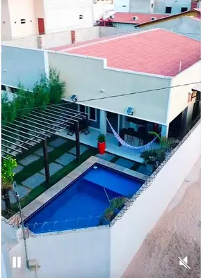 A piscina em ou perto de Casa na Praia do Preá, com Piscina