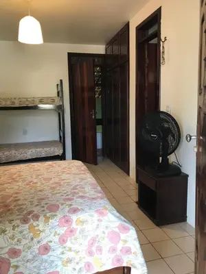 Uma cama ou camas num quarto em Casa Aguas Belas
