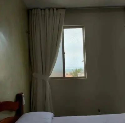 Uma cama ou camas num quarto em Condomínio Sables Blanc