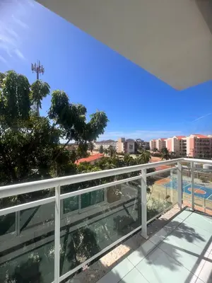 Uma varanda ou terraço em Cobertura Palm Beach Porto das Dunas