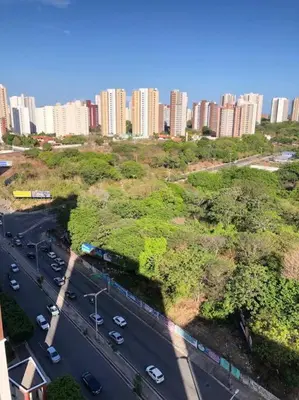 Uma vista geral de Fortaleza ou a vista da cidade a partir do apartamento