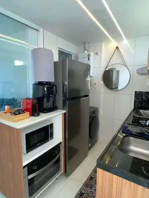 A cozinha ou kitchenette de Aurora Fortaleza