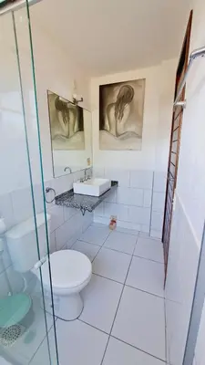 Uma casa de banho em Villa Caju Knots