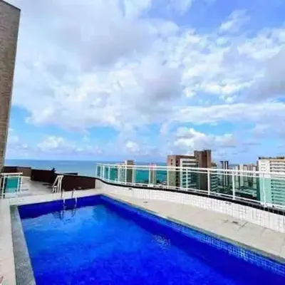 Apartamento com piscina no hooftop