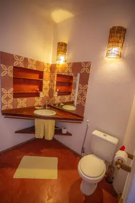 Uma casa de banho em Pousada Jangada Prea