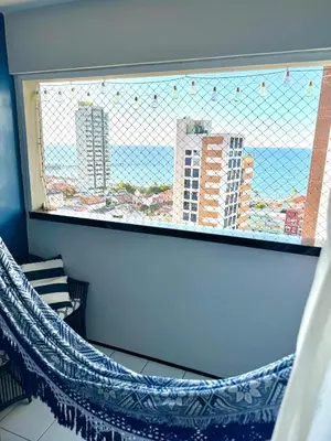 Uma vista do mar geral ou uma vista do mar a partir do apartamento