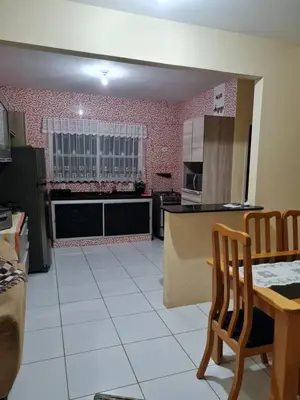 A cozinha ou kitchenette de Cris hospedagem