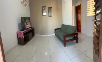 Uma área de estar em Casa Atlantico Flecheiras
