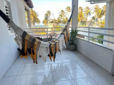 Uma varanda ou terraço em Casa Atlantico Flecheiras