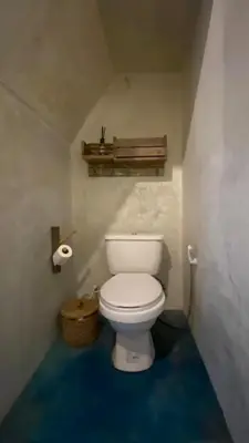Uma casa de banho em La Moni- Casa frente ao Mar-Sea View
