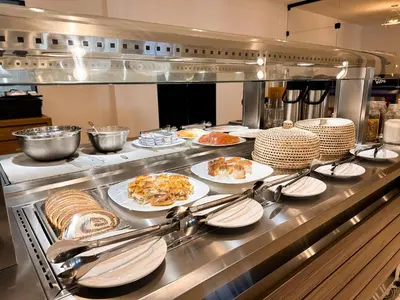 Refeições no hotel ou nas proximidades