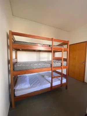 Uma cama ou camas num quarto em Casa Elementus Preá