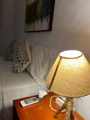 Uma cama ou camas num quarto em Prea Zen