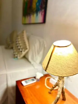 Uma cama ou camas num quarto em Prea Zen