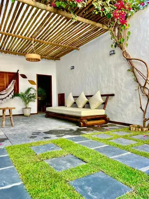 Um jardim no exterior de Prea Zen