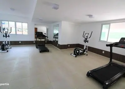 O centro de fitness e/ou as comodidades de fitness de Beach Place Cumbuco Apto 106