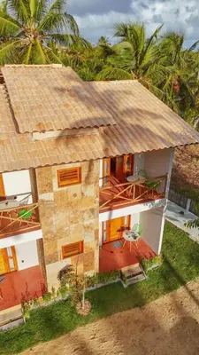 O edifício onde a estalagem está situado