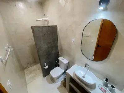 Uma casa de banho em Flats Elementus Preá