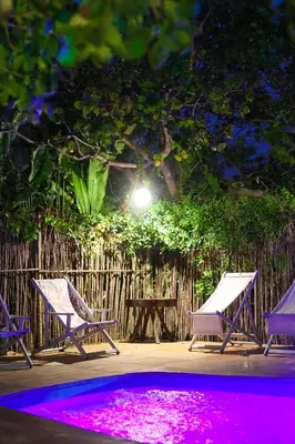 A piscina em ou perto de Casa Peroá Pousada