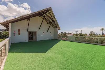 O edifício onde o apartamento está situado