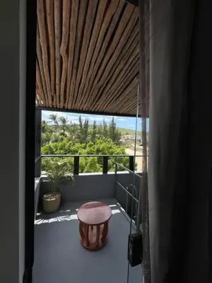 Uma varanda ou terraço em Casa brisa do serrote