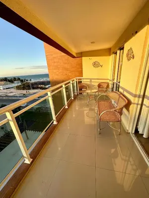 Uma varanda ou terraço em VG FUN Praia do Futuro AP 506 - 2 quartos 2 WCs - 60m2-IMOB TEMPORADA