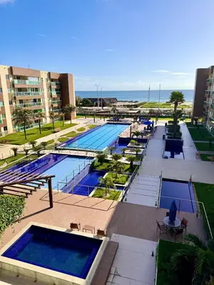 A piscina em ou perto de VG FUN Praia do Futuro AP 506 - 2 quartos 2 WCs - 60m2-IMOB TEMPORADA