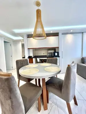 A cozinha ou kitchenette de Flat Atlântico 405