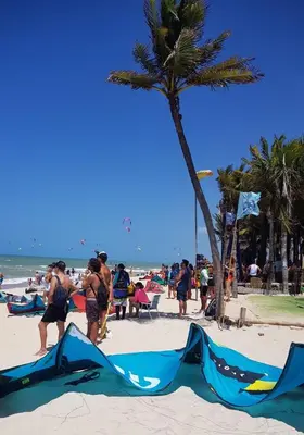 Os clientes hospedados em Apartamento kite surfe Cumbuco Tabuba