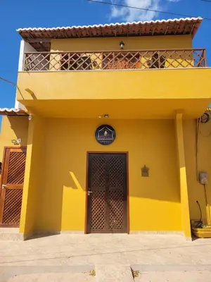 O edifício onde a casa de férias está situado