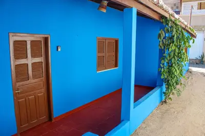 A planta de Casa Azul - Aconchego na Broadway a Poucos Metros da Praia