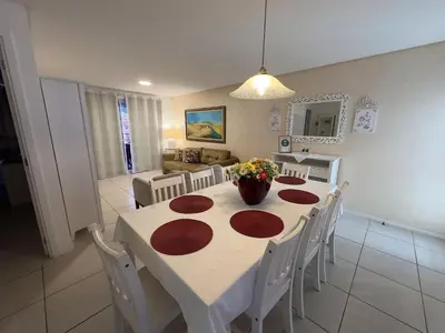 A planta de TerraMaris - Aptos vista mar, pe na areia, vizinho ao B Park